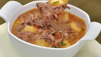 Caldo de mandioca com costela Foto reprodução da internet