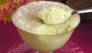 Mousse de cocada para dia das mães