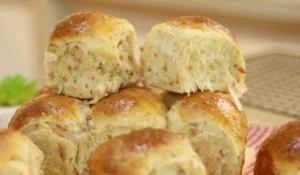 Pão de calabresa para o lanche