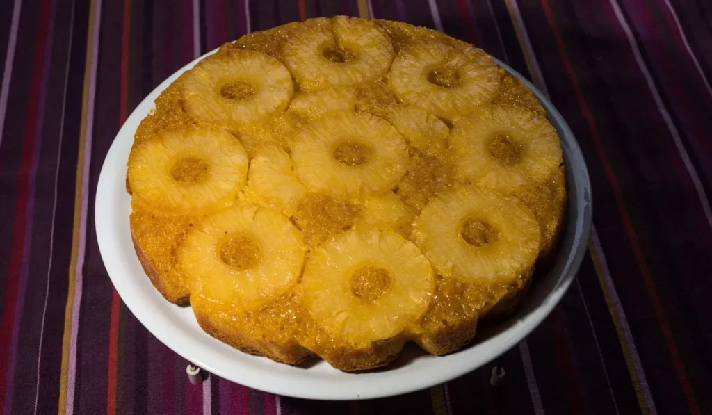 Receita de bolo de abacaxi