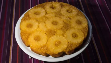 Receita de bolo de abacaxi