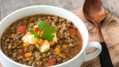 Receita de sopa de legumes com lentilha muito saborosa, faça hoje mesmo