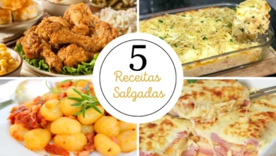 Receitas salgadas para fazer no domingo