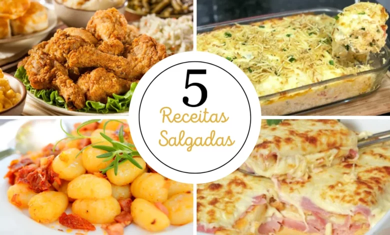 Receitas salgadas para fazer no domingo