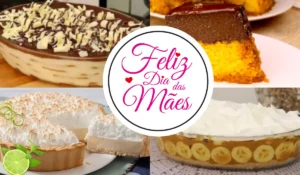 5 sobremesas para o dia das mães, simples e fáceis de fazer