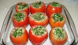 Tomates recheados deliciosos para fazer no dia das mães