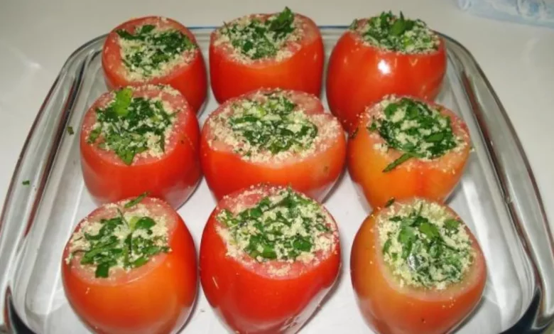 Tomates recheados deliciosos para fazer no dia das mães