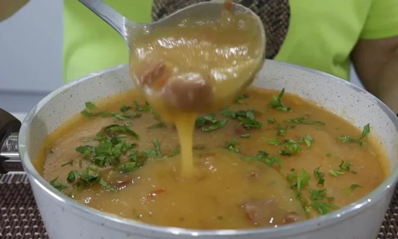 caldo de mandioca