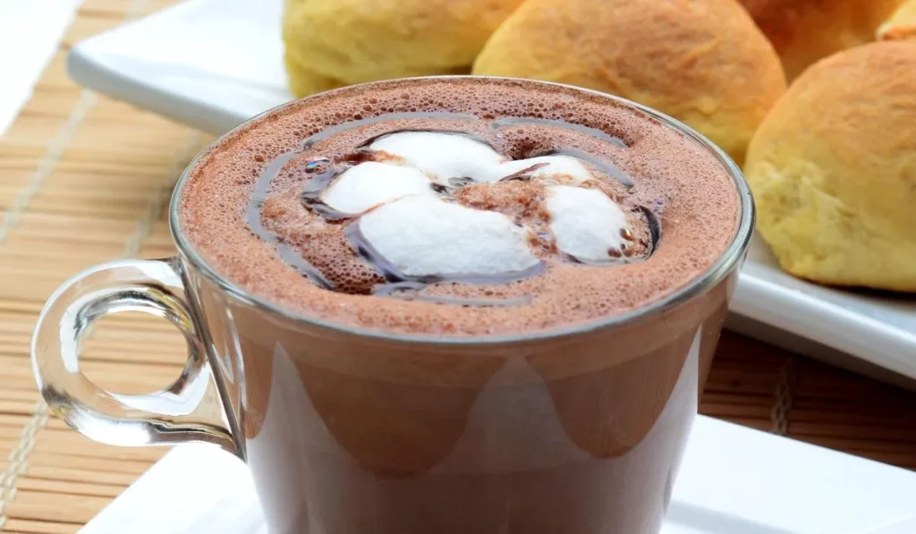 receita de chocolate quente cremoso