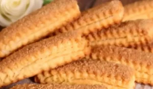 Receita de biscoito açucarado e fácil de fazer