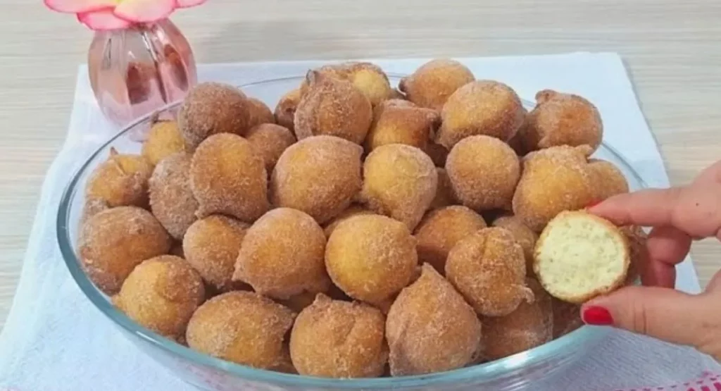 Bolinho de chuva na airfryer