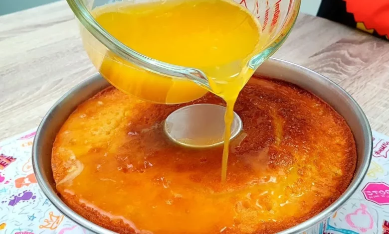 Bolo de Laranja Simples