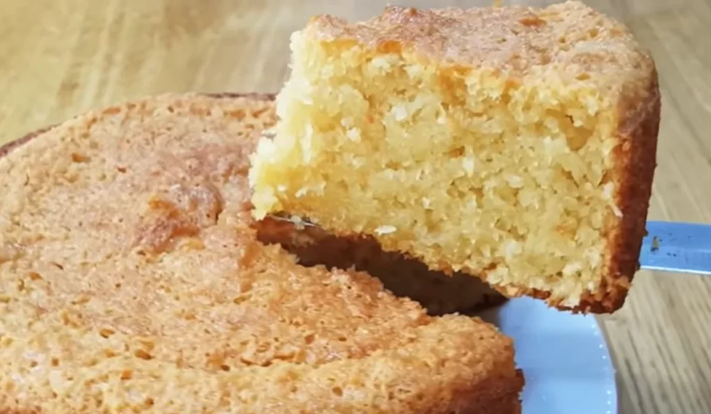 Bolo de coco sem farinha Foto Canal Nutricionista Patrícia Leite