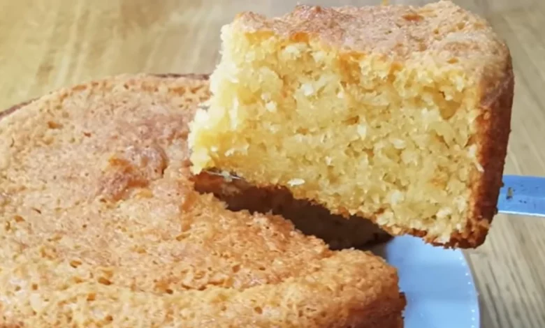 Bolo de coco sem farinha Foto Canal Nutricionista Patrícia Leite