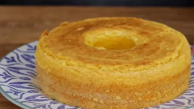 Bolo de fubá com 3 ingredientes