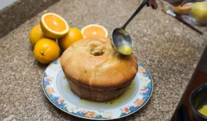 Bolo de laranja de liquidificador