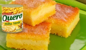 Bolo de milho de lata no liquidificador super fácil de fazer