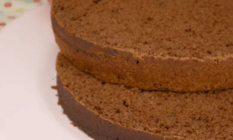 Como fazer pão de ló de chocolate