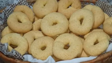 Como fazer rosquinha de maizena