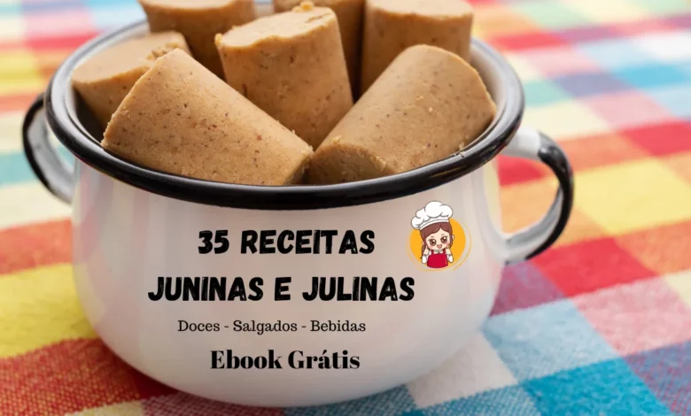 Ebook Grátis: 35 receitas juninas e julinas