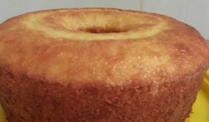 Receita de Bolo de laranja fofinho