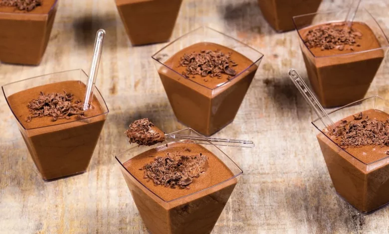 Receita de Mousse de Chocolate para servir de sobremesa no domingo