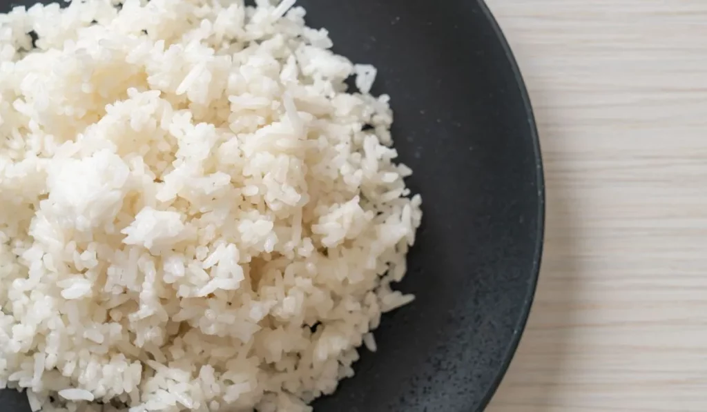 Receita de arroz de microondas