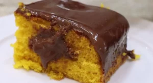 Receita de Bolo de Cenoura fofinho