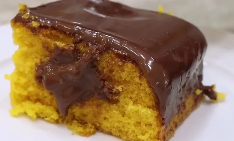 Receita de Bolo de Cenoura fofinho