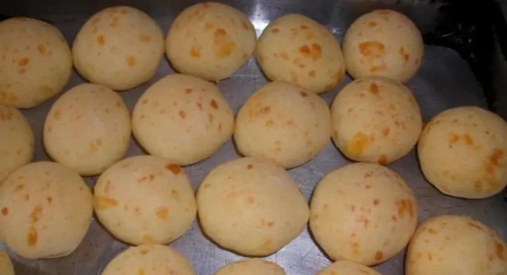 Receita de pão de queijo de batata