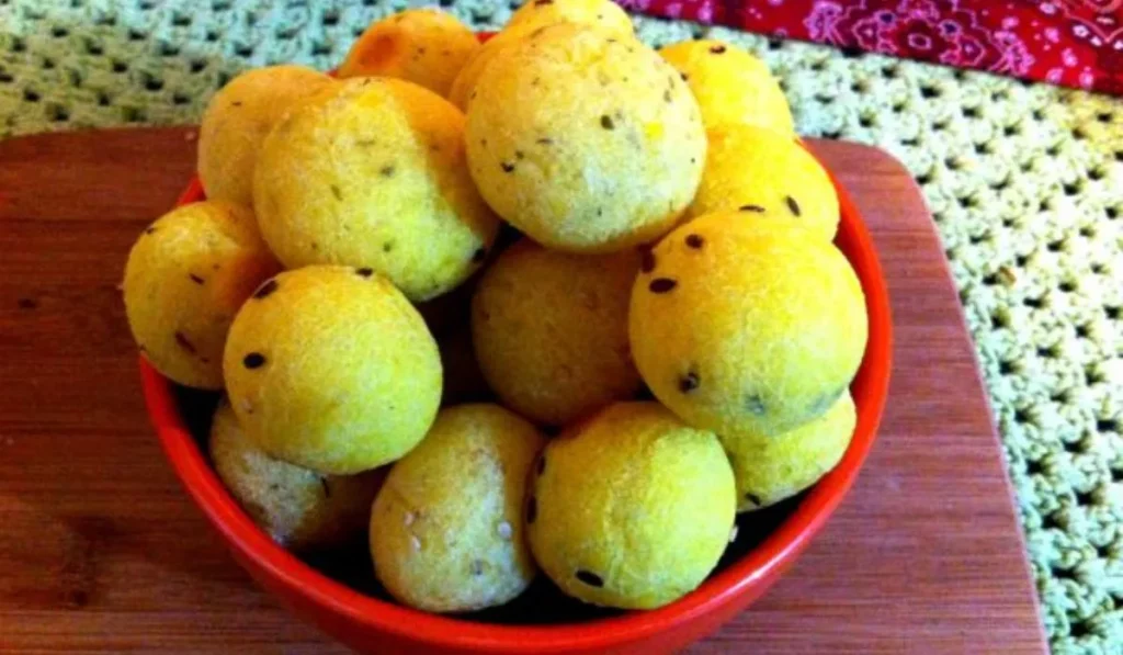 Receita de pão de queijo vegano