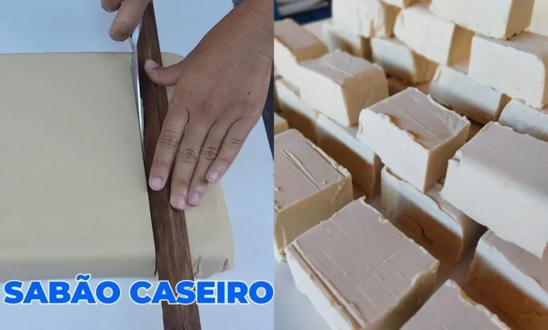 sabão caseiro feito com óleo de cozinha usado