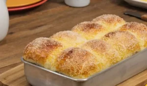 Pão doce caseiro simples