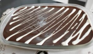 Pavê de leite ninho com chocolate