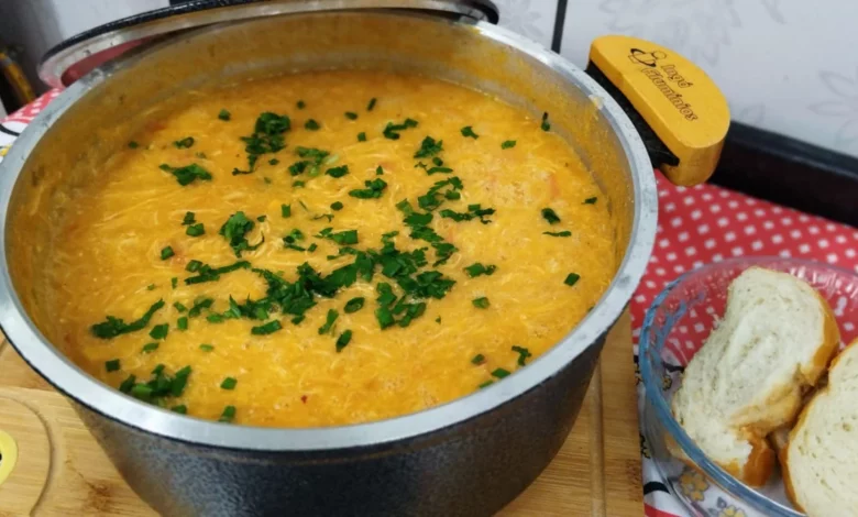 Receita de caldo de kenga para o inverno