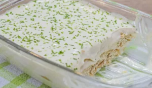 Receita de pavê de limão