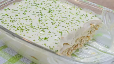 Receita de pavê de limão