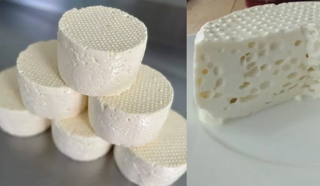 queijo caseiro com 4 ingrediente