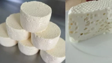 queijo caseiro com 4 ingrediente