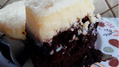 Bolo Brownie de Prestígio