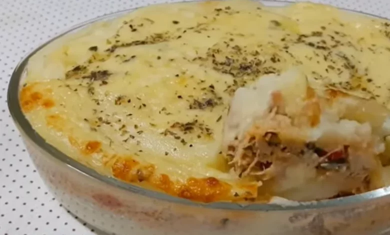 Receita de escondidinho de frango