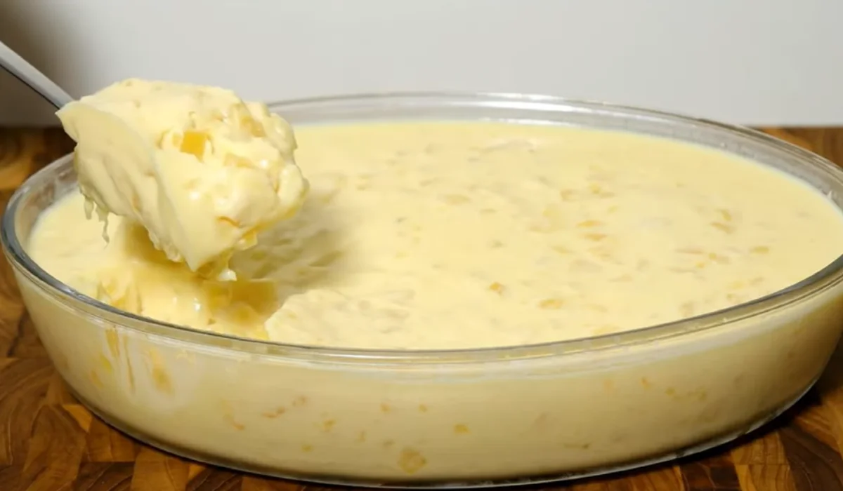 Mousse de abacaxi