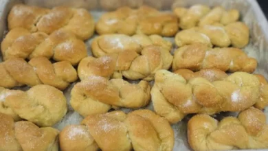 Rosquinhas de laranja