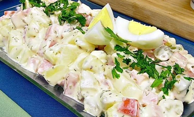 Salada de maionese portuguesa