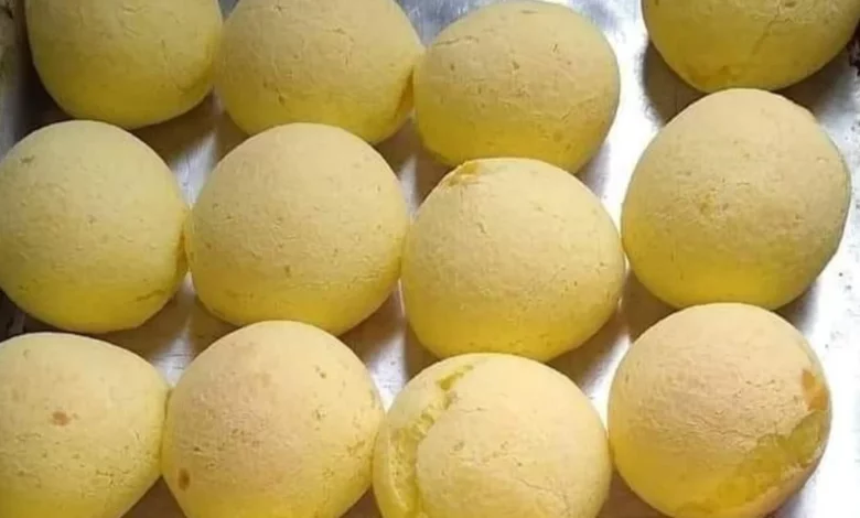 Pão de queijo tradicional de Minas Gerais