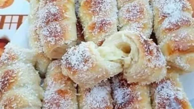 Pãozinho com recheio de queijo