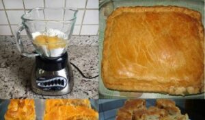 Torta de Frango de Liquidificador