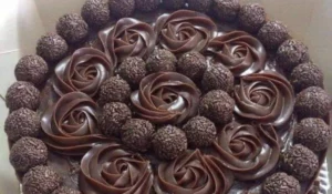 Bolo de brigadeiro delicioso