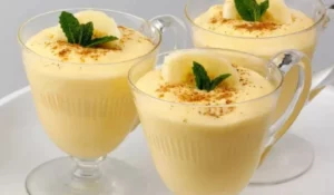 Receita de mousse de abacaxi maravilhoso