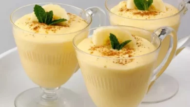 mousse de abacaxi